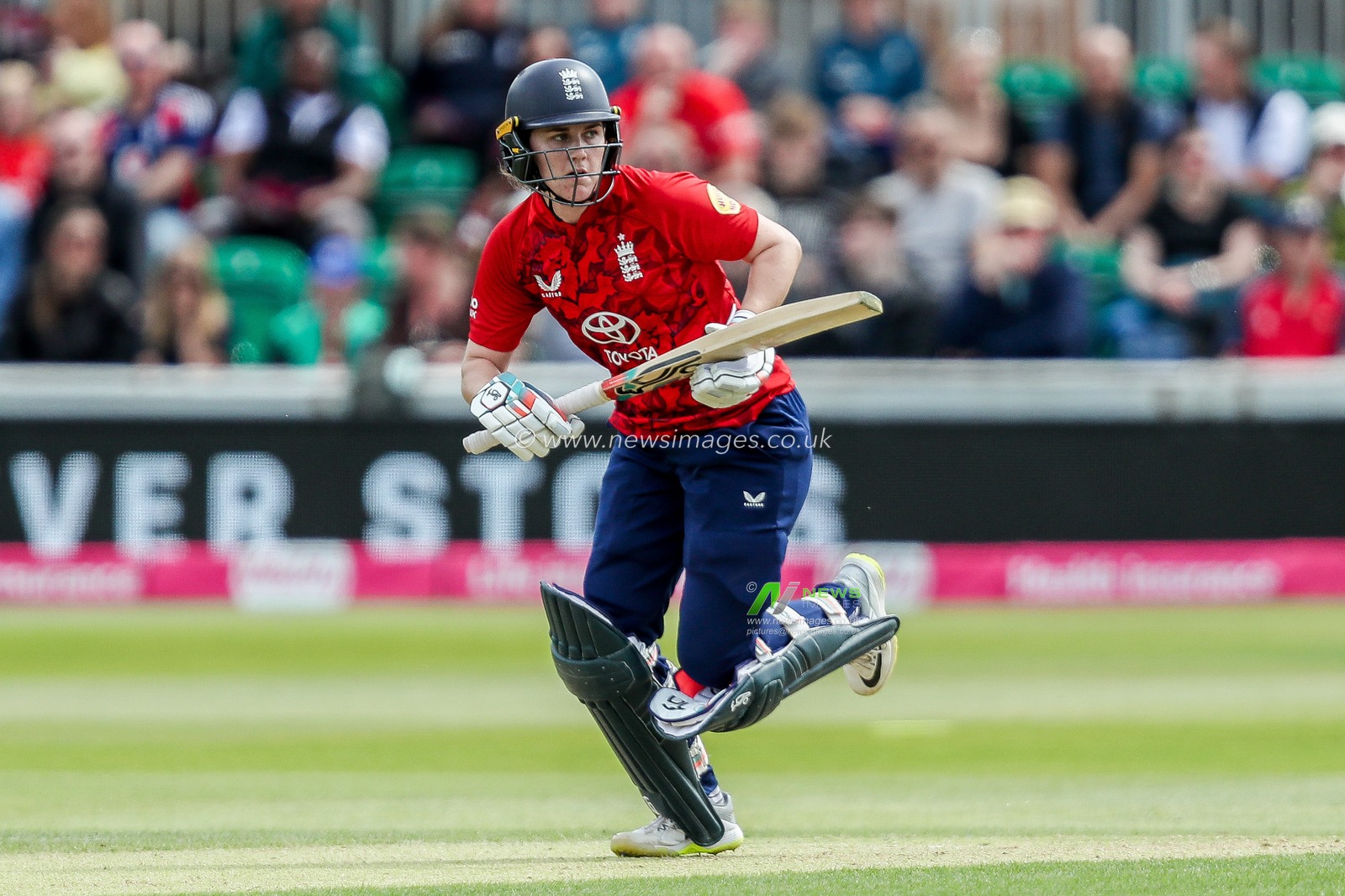 Nat Sciver-Brunt of England Women in action during the 3rd Vitality IT20 Series match England Women vs West Indies Women at The Cloud County Ground, Chelmsford, United Kingdom, 26th May 2025

(Photo by Izzy Poles/News Images)