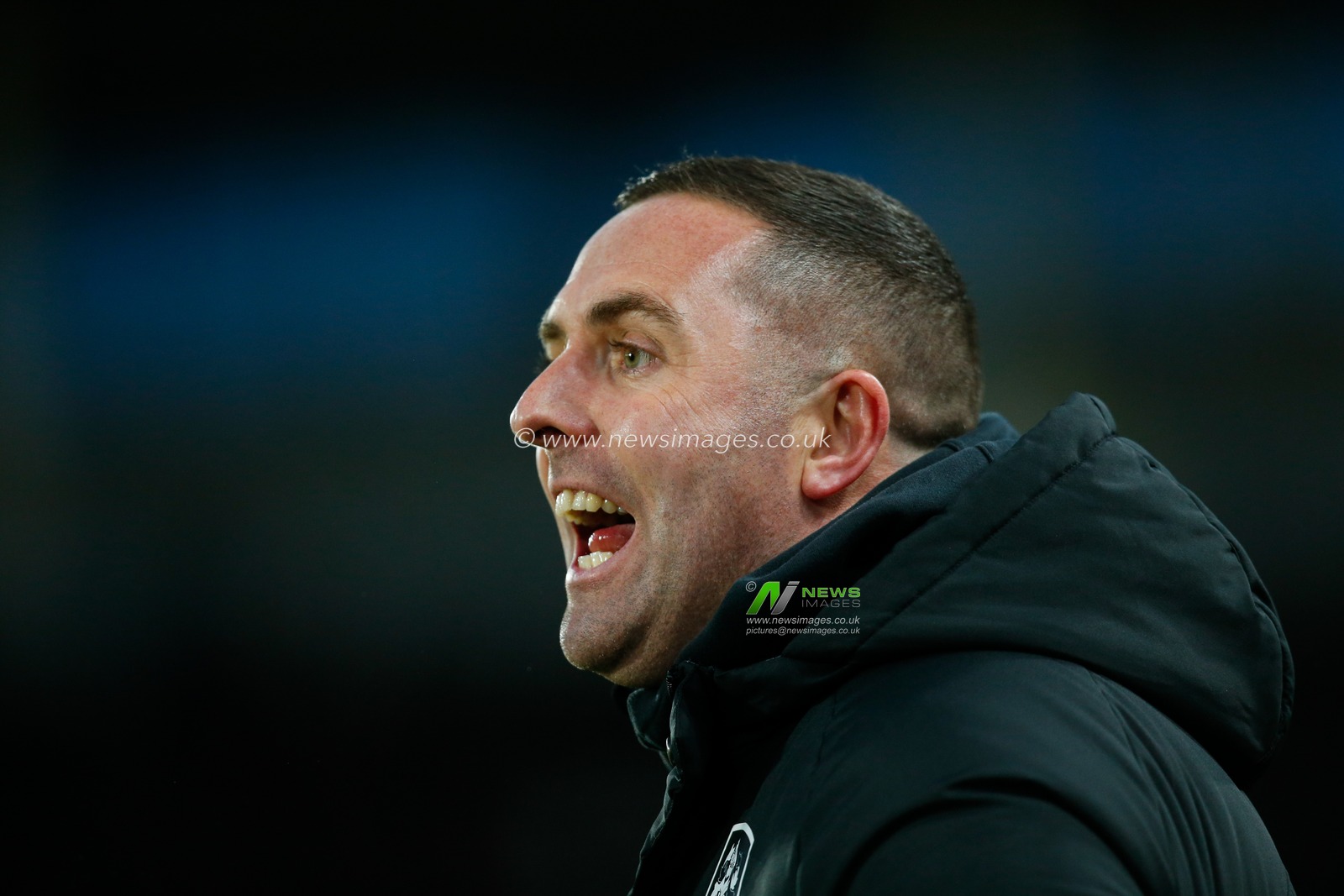 Mark Fotheringham head coach of Huddersfield Town during the Sky Bet Championship match Hull City vs Huddersfield Town at MKM Stadium, Hull, United Kingdom, 14th January 2023

(Photo by Ben Early/News Images)