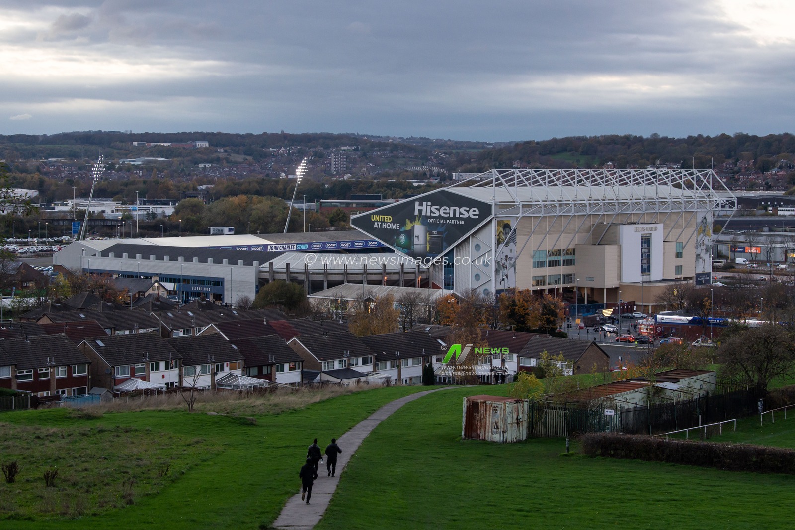 General view of Elland Road, venue for today's during the Rugby League World Cup 2021 Semi Final match Australia vs New Zealand at Elland Road, Leeds, United Kingdom, 11th November 2022

(Photo by Craig Thomas/News Images)