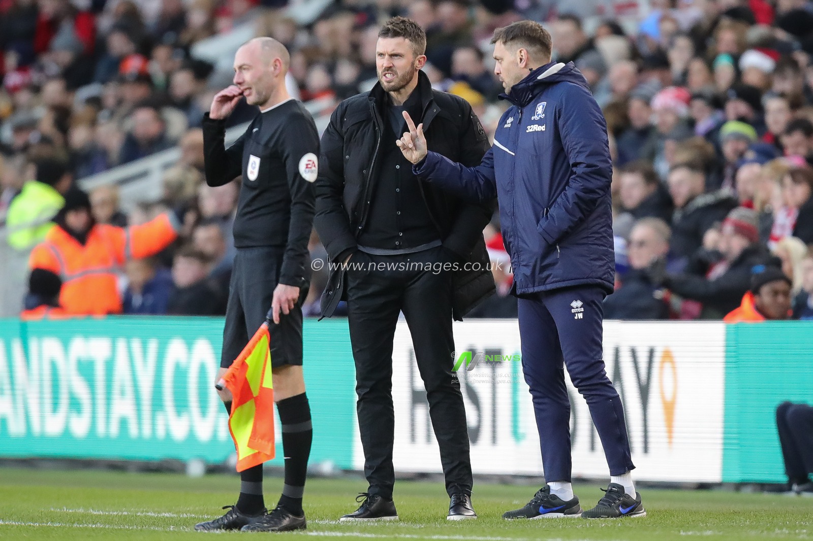 Michael Carrick manager of Middlesbrough during the Sky Bet Championship match Middlesbrough vs Wigan Athletic at Riverside Stadium, Middlesbrough, United Kingdom, 26th December 2022

(Photo by James Heaton/News Images)
