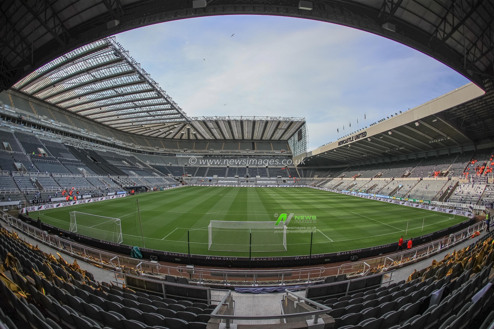 A general view of St. James's Park ahead of this evenings Premier League fixture, Newcastle United v Crystal Palace.