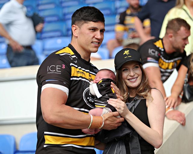 Mitch Clark of York Knights RLFC after during the Betfred Championship match York City Knights vs Featherstone Rovers at LNER Community Stadium, York, United Kingdom, 29th June 2025

(Photo by Sam Eaden/News Images)