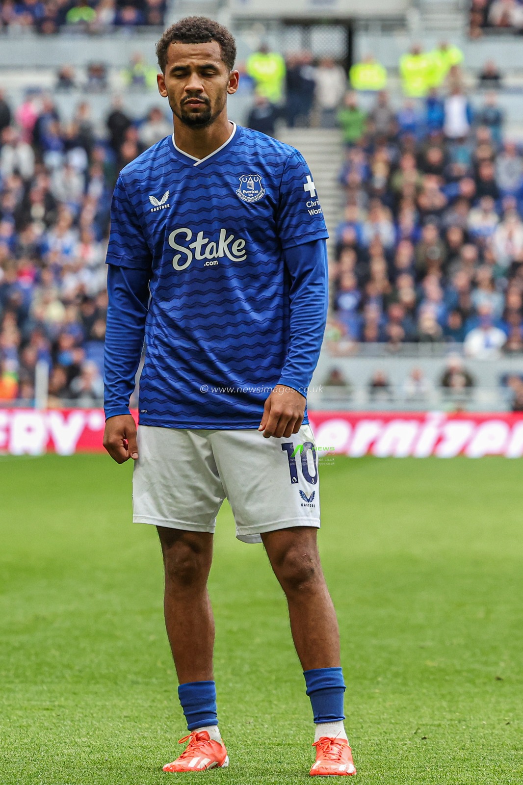 Iliman Ndiaye of Everton during the Premier League match Everton vs Aston Villa at Hill Dickinson Stadium, Liverpool, United Kingdom, 13th September 2025

(Photo by Mark Cosgrove/News Images)