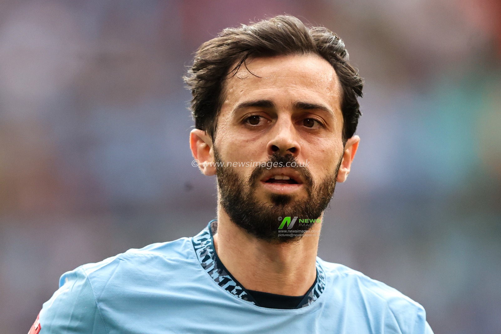 Bernardo Silva of Manchester City during the Emirates FA Cup Semi-Final match Nottingham Forest vs Manchester City at Wembley Stadium, London, United Kingdom, 26th April 2025

(Photo by Alfie Cosgrove/News Images)
