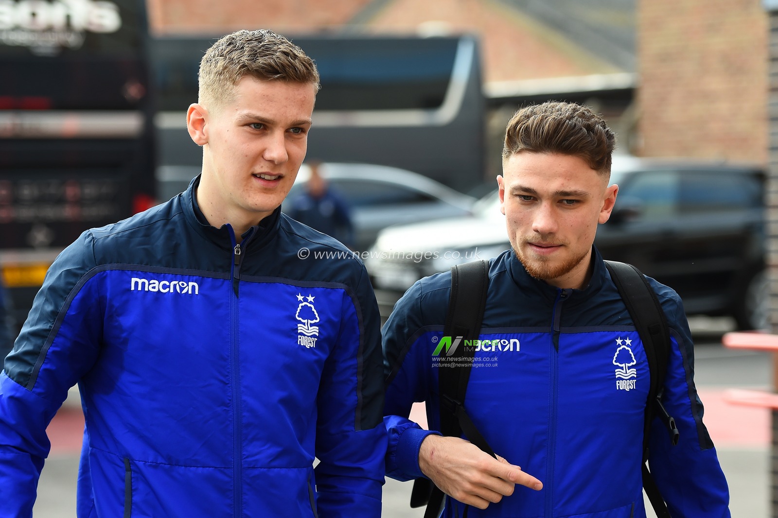 9th February 2019, City Ground, Nottingham, England ; Sky Bet Championship, Nottingham Forest v Brentford : Ryan Yates (22) of Nottingham Forest and Matthew Cash (14) of Nottingham Forest 

Credit: Jon Hobley/News Images

English Football League images are subject to DataCo Licence