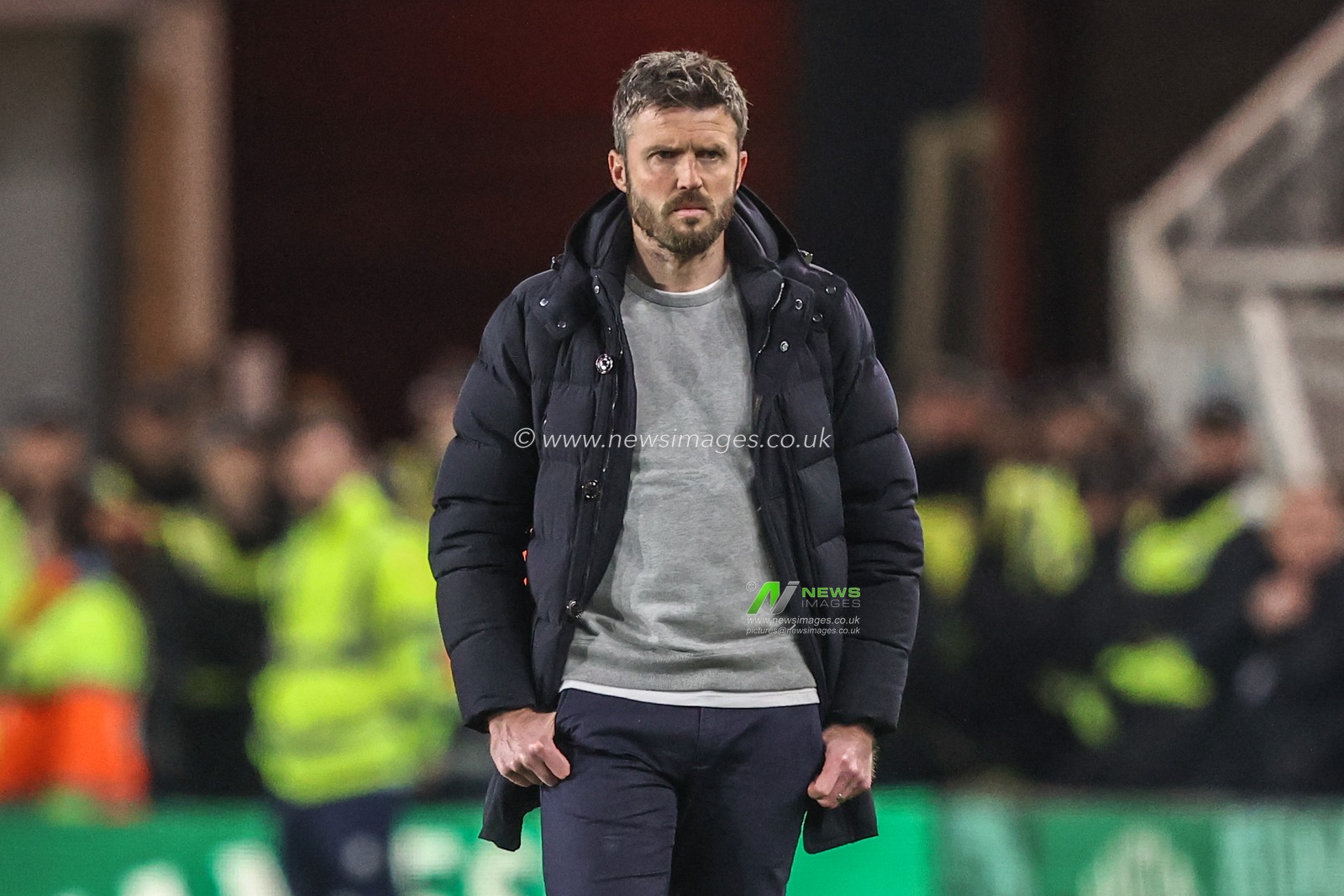 Michael Carrick manager of Middlesbrough during the Sky Bet Championship match Middlesbrough vs Leeds United at Riverside Stadium, Middlesbrough, United Kingdom, 8th April 2025

(Photo by Alfie Cosgrove/News Images)