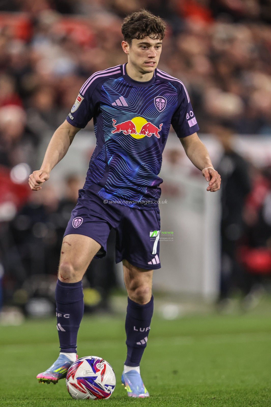 Daniel James of Leeds United during the Sky Bet Championship match Middlesbrough vs Leeds United at Riverside Stadium, Middlesbrough, United Kingdom, 8th April 2025

(Photo by Alfie Cosgrove/News Images)