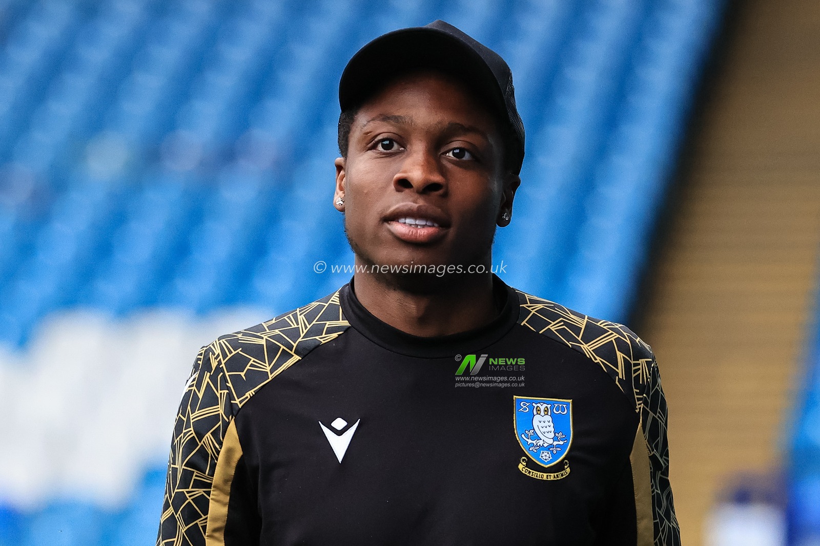 Jaden Brown #3 of Sheffield Wednesday arrives at Hillsborough
