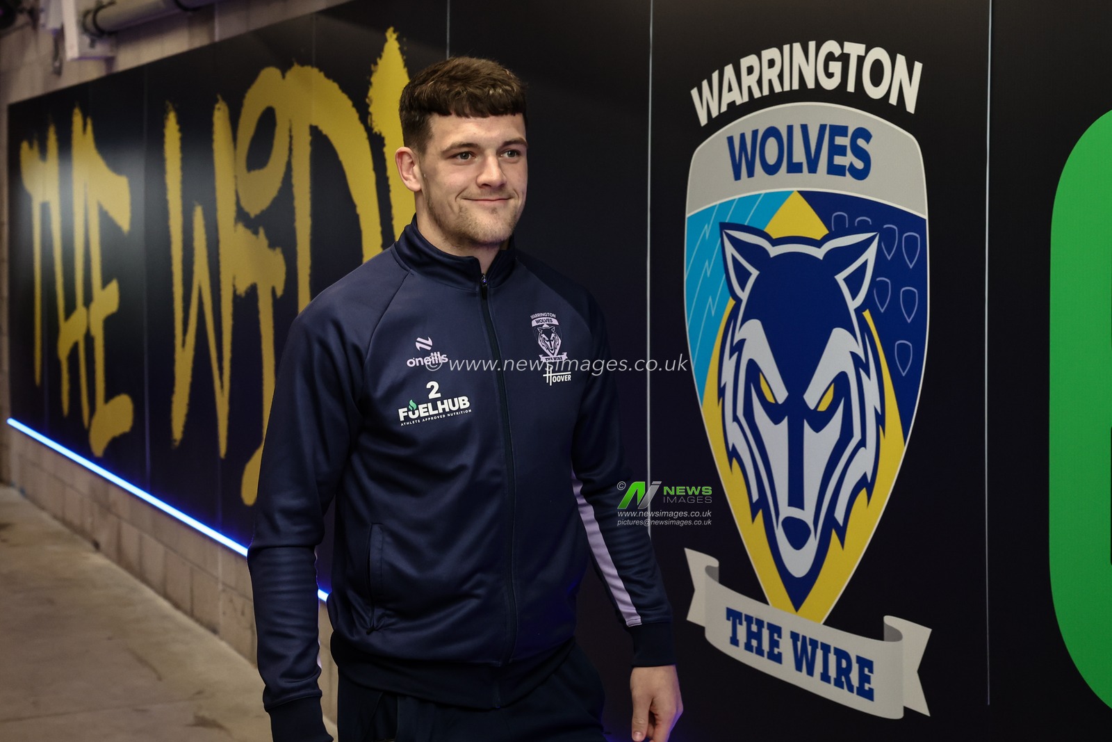 Josh Thewlis of Warrington Wolves arrives during the Betfred Super League Round 6 match Warrington Wolves vs Leeds Rhinos at Halliwell Jones Stadium, Warrington, United Kingdom, 28th March 2025

(Photo by Mark Cosgrove/News Images)