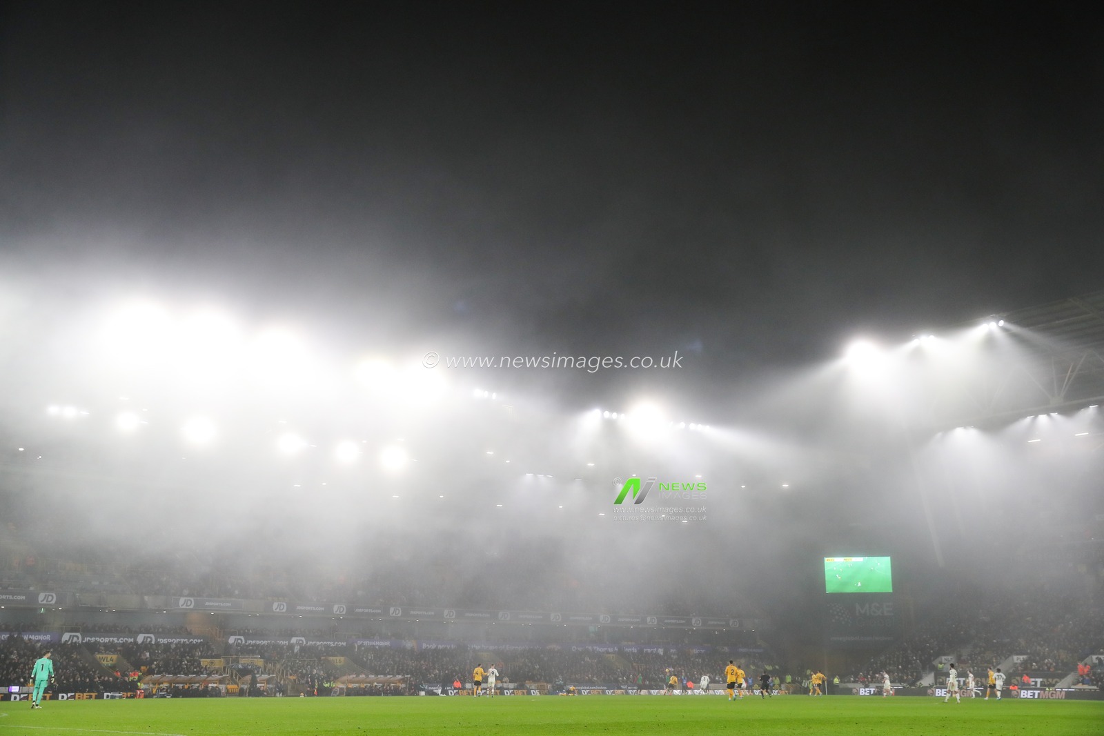 A general view of play during the Premier League match Wolverhampton Wanderers vs Manchester United at Molineux, Wolverhampton, United Kingdom, 26th December 2024

(Photo by Gareth Evans/News Images)
