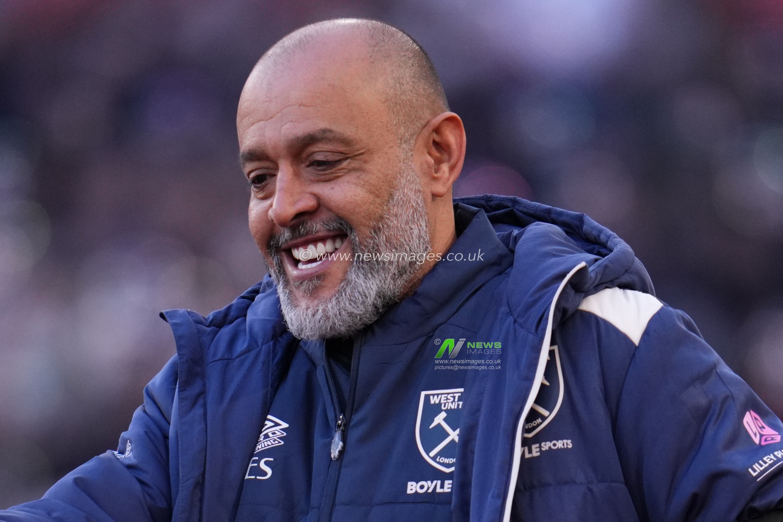 Nuno Espirit Santo manager of West Ham United during the Premier League match West Ham United vs Liverpool at London Stadium, London, United Kingdom, 30th November 2025

(Photo by Harvey Murphy/News Images)

*** GER AUT SUI OUT ***