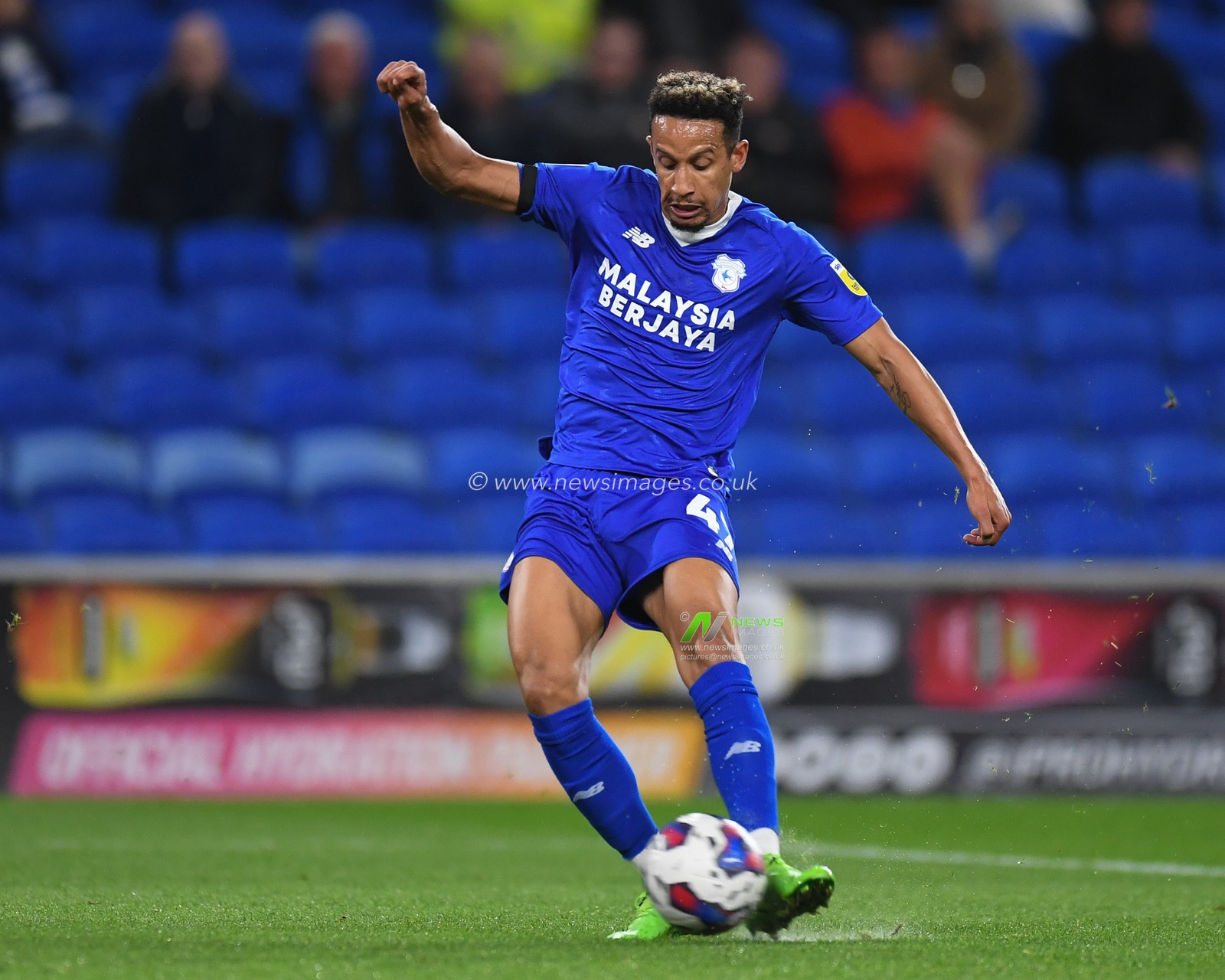 Callum Robinson #47 of Cardiff Cityduring the Sky Bet Championship match Cardiff City vs Blackburn Rovers at Cardiff City Stadium, Cardiff, United Kingdom, 4th October 2022

(Photo by Mike Jones/News Images)