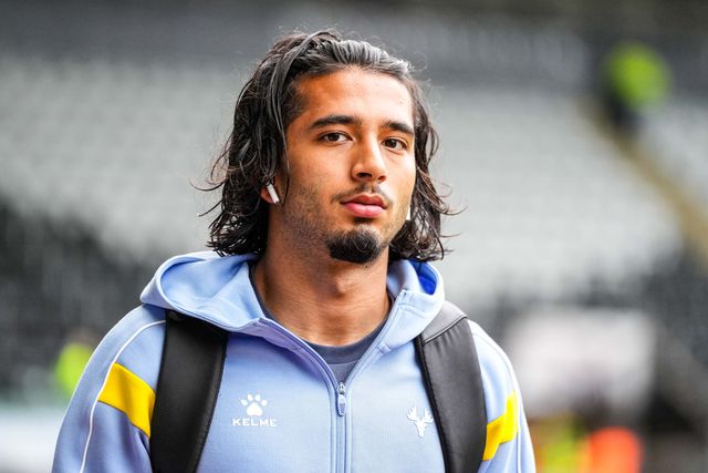 Amin Nabizada of Watford arrives at the Swansea.com Stadium ahead of the Sky Bet Championship match Swansea City vs Watford at Swansea.com Stadium, Swansea, United Kingdom on 01 September 2026

(Photo by Andrew Lewis/News Images)