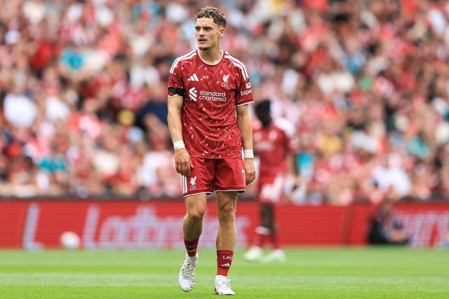 Florian Wirtz of Liverpool during the pre-season friendly match Liverpool vs Monaco at Anfield, Liverpool, United Kingdom on 09 August 2026

(Photo by Jorge Horsted/News Images)