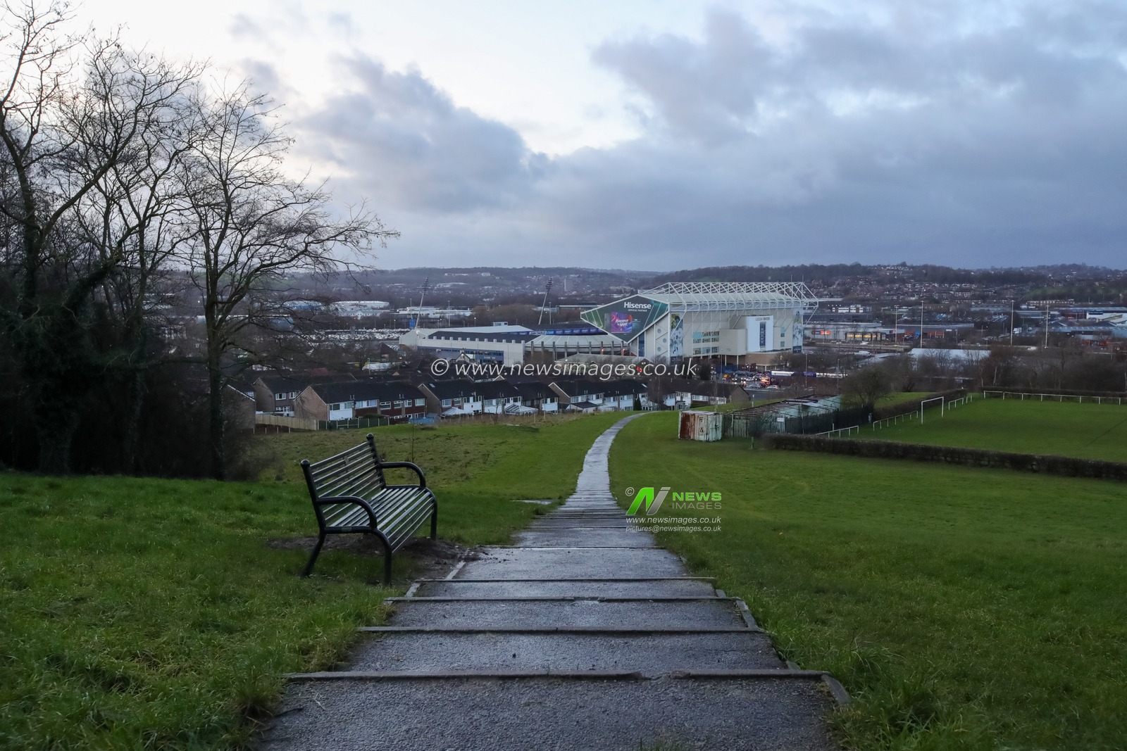General view outside Elland Road Stadium ahead of the Premier League match Leeds United vs West Ham United at Elland Road, Leeds, United Kingdom, 4th January 2023

(Photo by James Heaton/News Images)