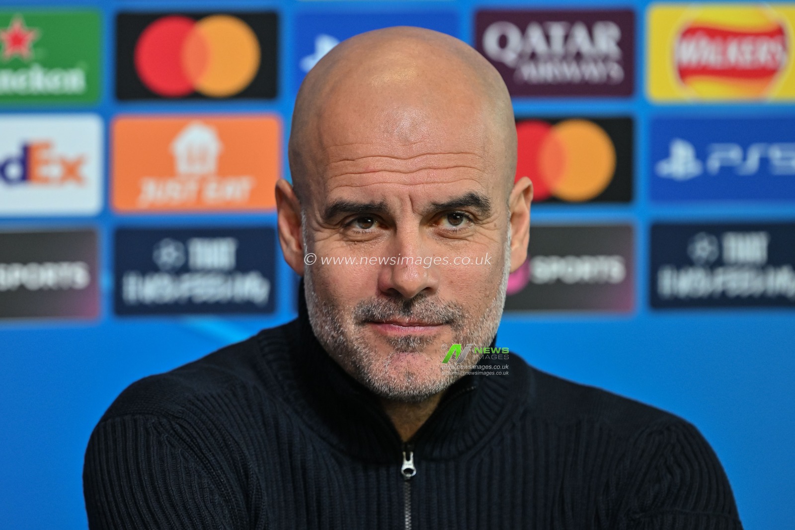 Pep Guardiola manager of Manchester City during the Manchester City v Sparta Prague UEFA Champions League press conference at Joie Stadium, Manchester, United Kingdom, 22nd October 2024

(Photo by Cody Froggatt/News Images)