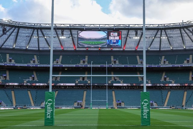 A general view of The Allianz Stadium during the Quilter Nations Series 2025 match England vs Fiji at Allianz Stadium,Twickenham, United Kingdom, 8th November 2025

(Photo by Mark Cosgrove/News Images)

*** GER AUT SUI OUT ***