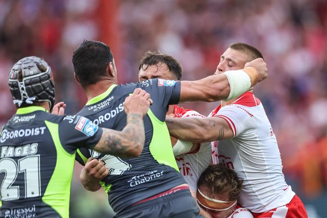 Betfred Super League Round 14 Hull KR v Catalans Dragons