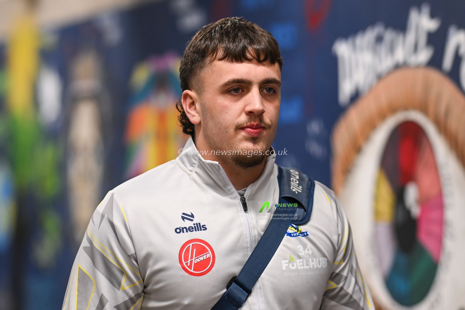 Max Wood of Warrington Wolves arrives ahead of the Betfred Super League Round 2 match Warrington Wolves vs Hull FC at Halliwell Jones Stadium, Warrington, United Kingdom, 23rd February 2024

(Photo by Craig Thomas/News Images)