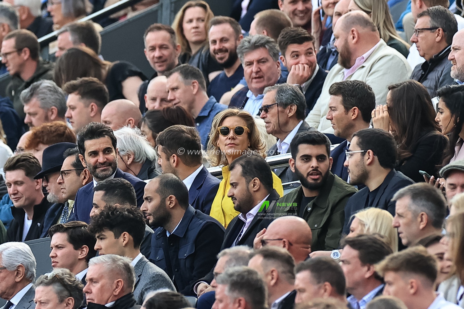 Amanda Staveley is in attendance at todays game