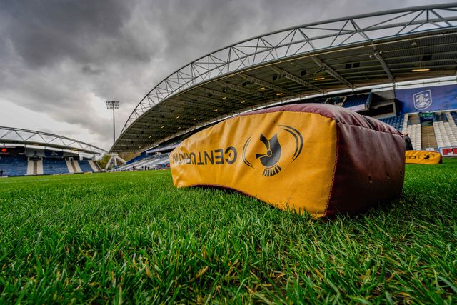 A general view of the pitch and stands during the Betfred Super League round 7 match Huddersfield Giants vs York Knights at Accu Stadium, Huddersfield, United Kingdom on 04 April 2026

(Photo by Maynard Manyowa/News Images)
