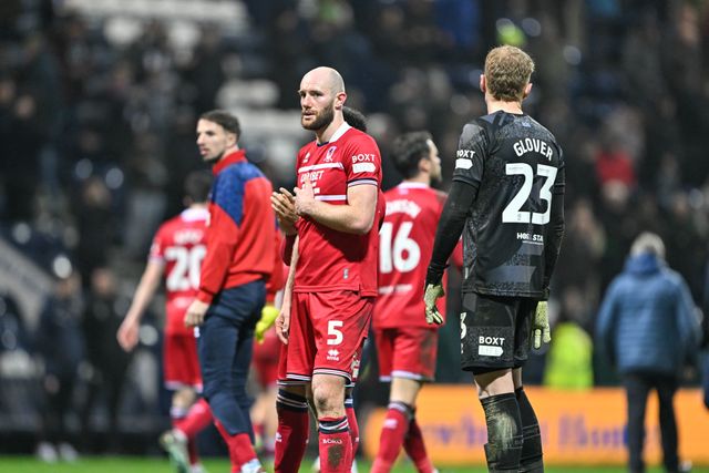 Sky Bet Championship Preston North End v Middlesbrough