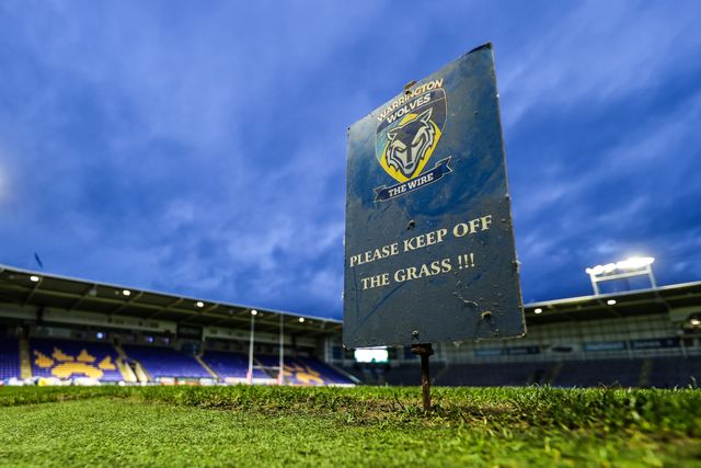A general view of Halliwell Jones Stadium ahead of the Betfred Super League Round 1 match Warrington Wolves vs St Helens at The Halliwell Jones Stadium, Warrington, United Kingdom on 13 February 2026

(Photo by Alfie Cosgrove/News Images)