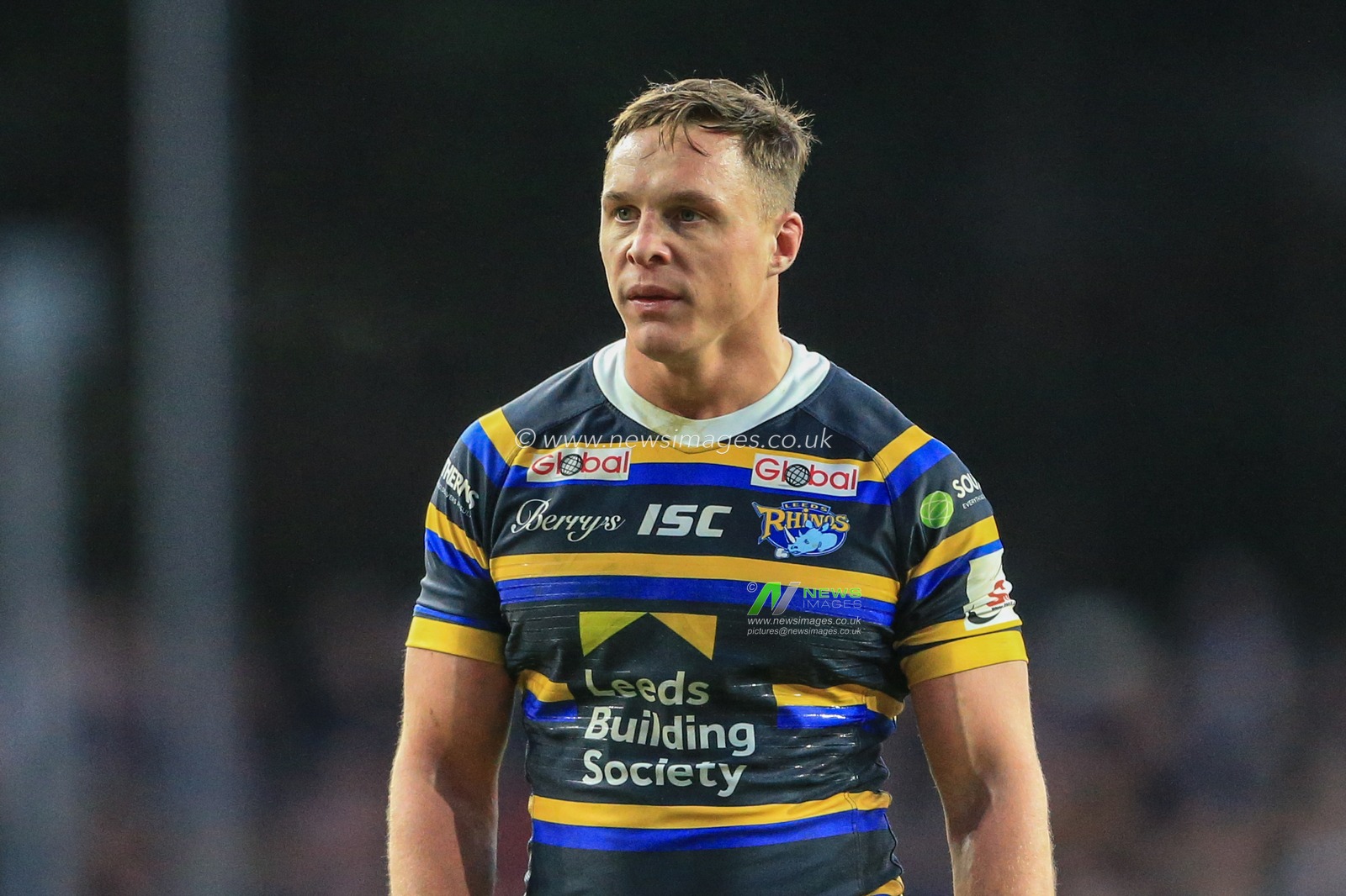 12th January 2020, Headingley Carnegie Stadium, Leeds, England; Jamie Jones-Buchanan, Rob Burrow Testimonial, Leeds Rhinos v Bradford Bulls : James Donaldson (25) of Leeds Rhinos during the game 


Credit: Mark Cosgrove/News Images