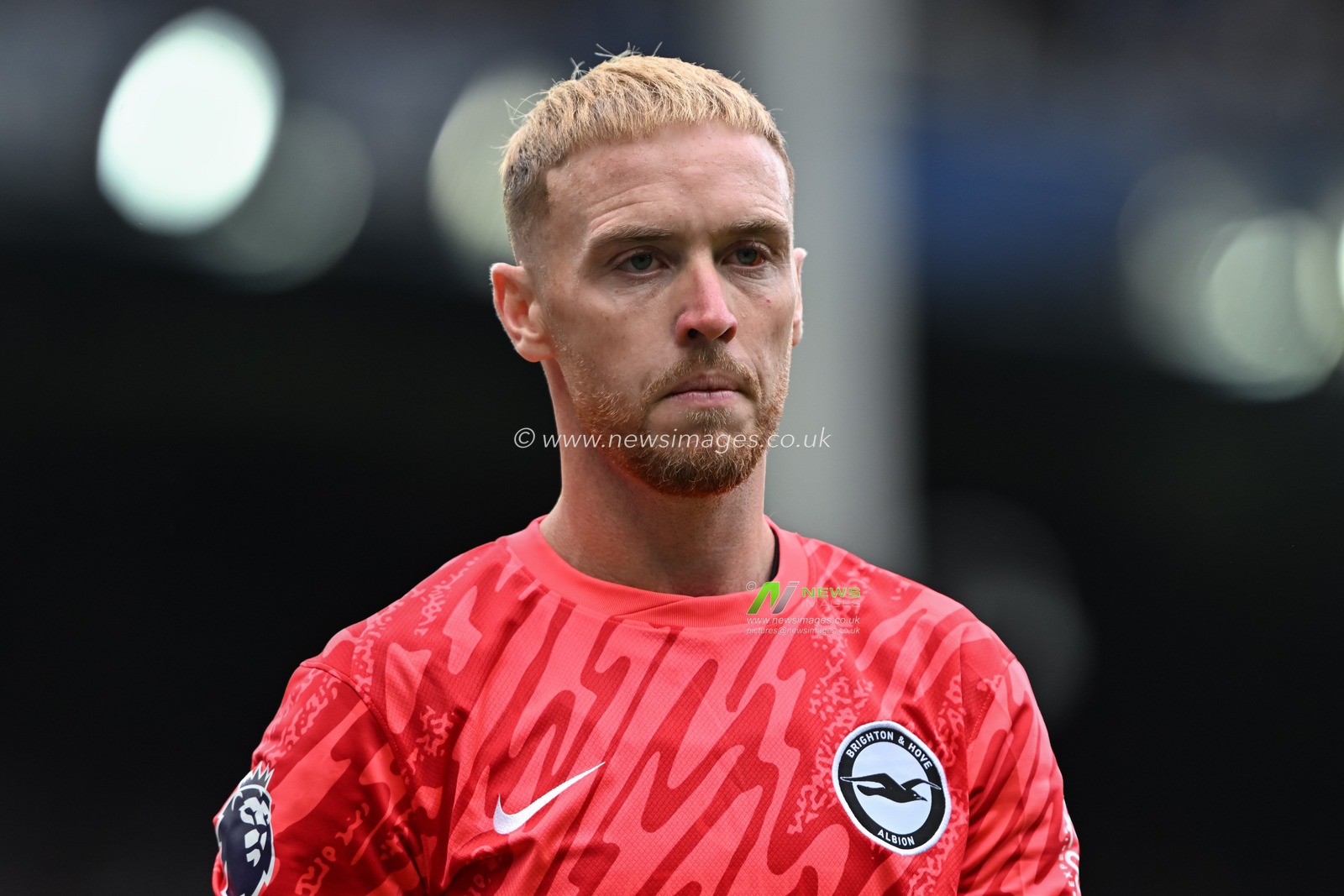 Jason Steele of Brighton & Hove Albion during the Premier League match Everton vs Brighton and Hove Albion at Goodison Park, Liverpool, United Kingdom, 17th August 2024

(Photo by Cody Froggatt/News Images)