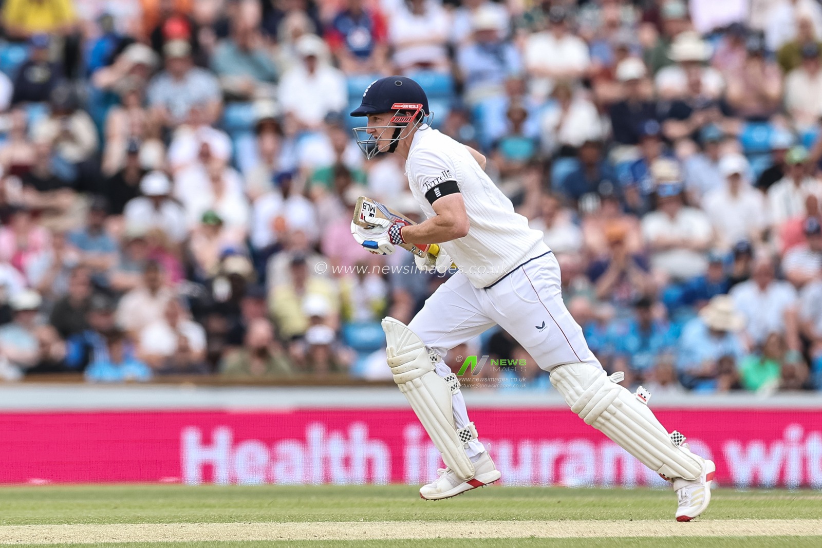 Harry Brook of England makes two runs during the 1st Rothesay Test Match, Day 3 England vs India at Headingley Cricket Ground, Leeds, United Kingdom, 22nd June 2025

(Photo by Mark Cosgrove/News Images)
