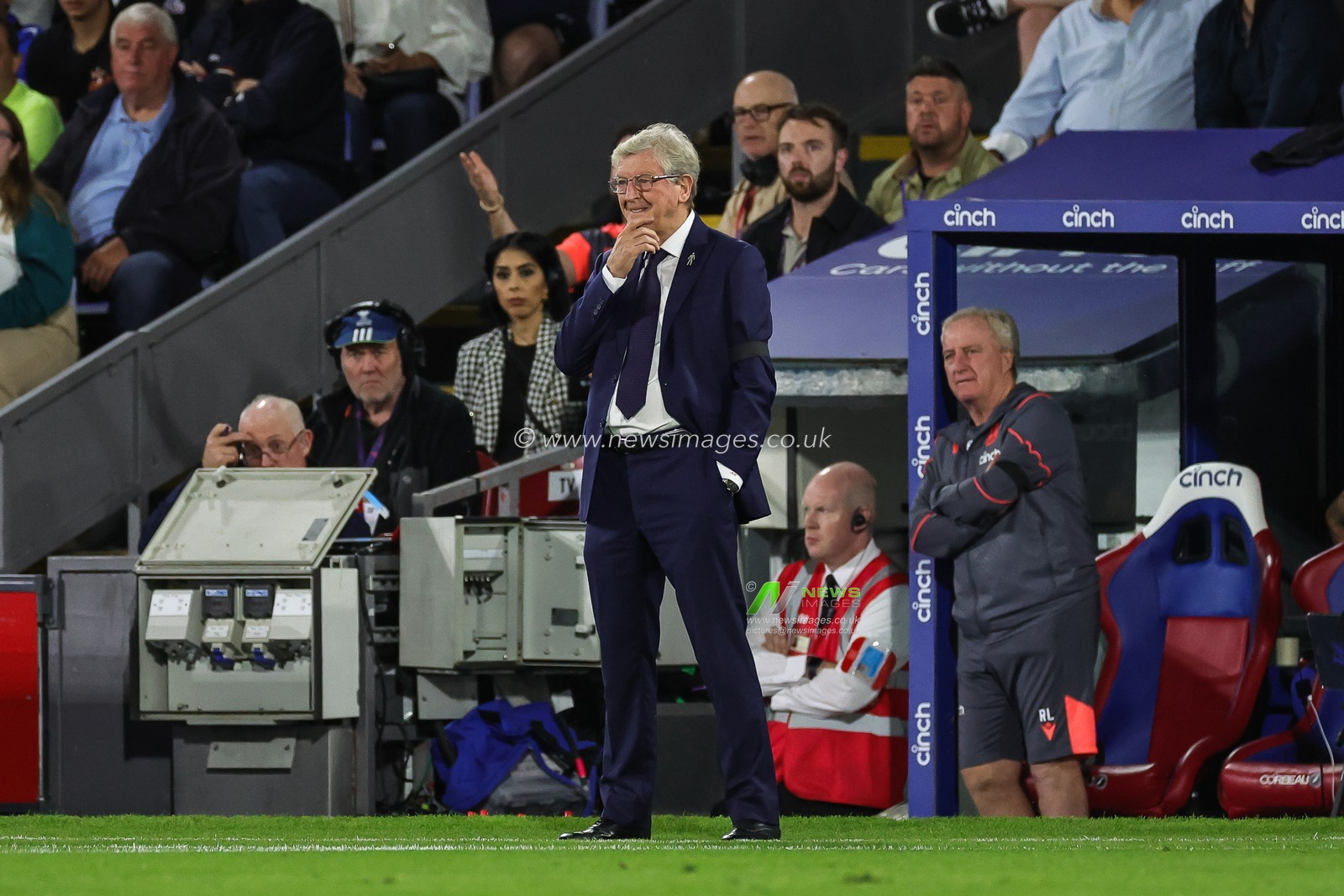 Roy Hodgson manager of Crystal Palace during the Premier League match Crystal Palace vs Arsenal at Selhurst Park, London, United Kingdom, 21st August 2023

(Photo by Mark Cosgrove/News Images)