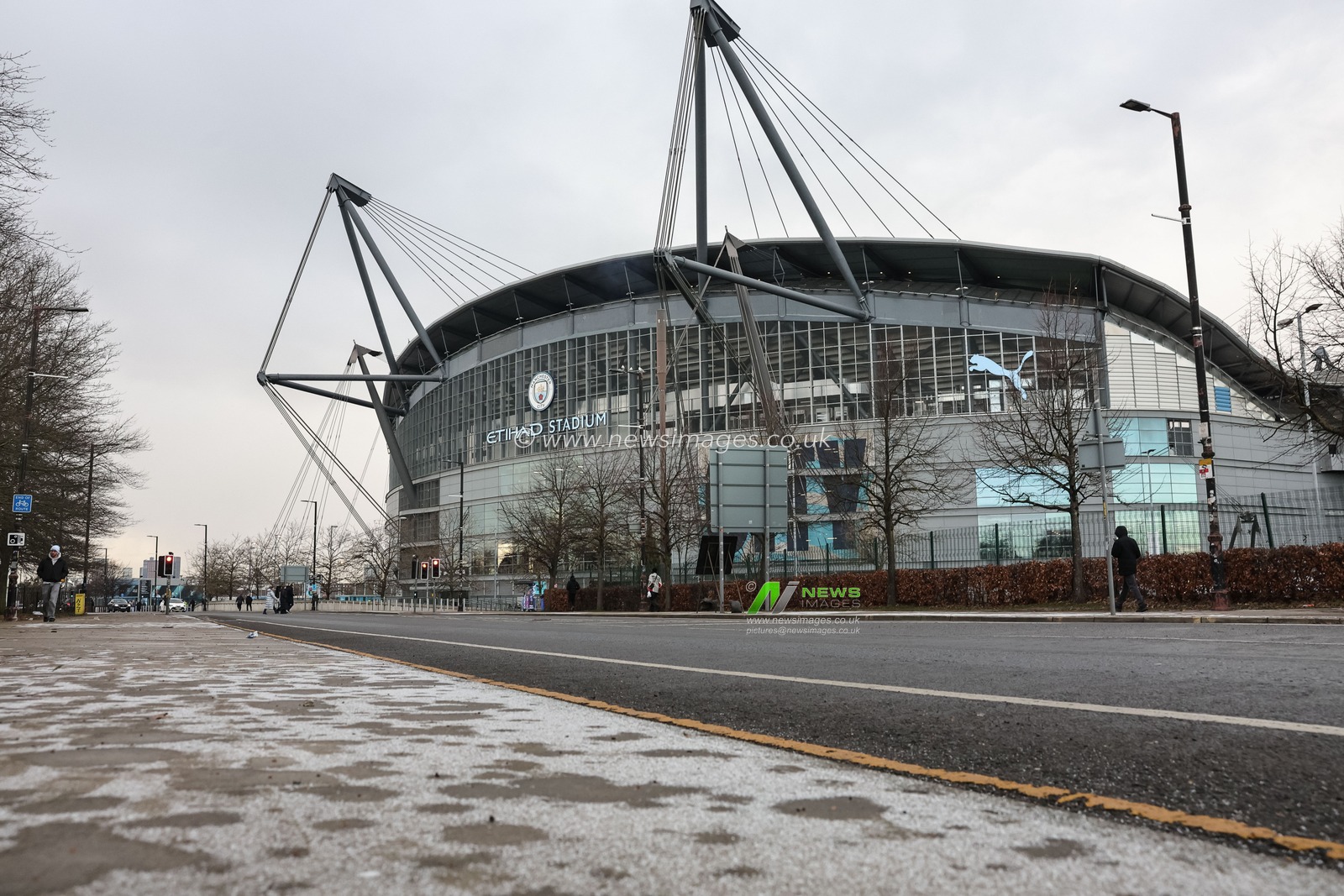A general view of The Etihad Stadium during the Premier League match Manchester City vs Chelsea at Etihad Stadium, Manchester, United Kingdom, 4th January 2026

(Photo by Mark Cosgrove/News Images)

*** GER AUT SUI OUT ***