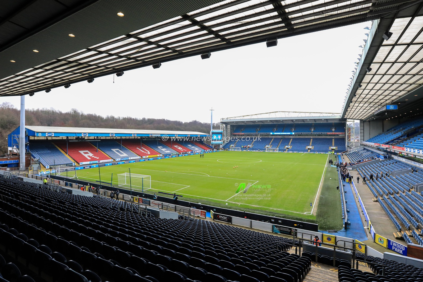 Ewood Park before the Sky Bet Championship match Blackburn Rovers vs Burnley at Ewood Park, Blackburn, United Kingdom, 4th January 2025

(Photo by Jorge Horsted/News Images)