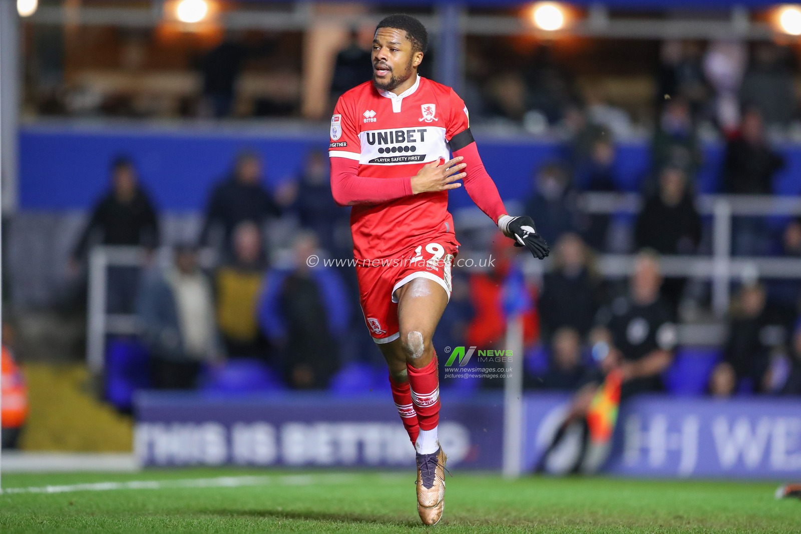 Chuba Akpom #29 of Middlesbrough celebrates his goal to make it 1-3 during the Sky Bet Championship match Birmingham City vs Middlesbrough at St Andrews, Birmingham, United Kingdom, 2nd January 2023

(Photo by Gareth Evans/News Images)