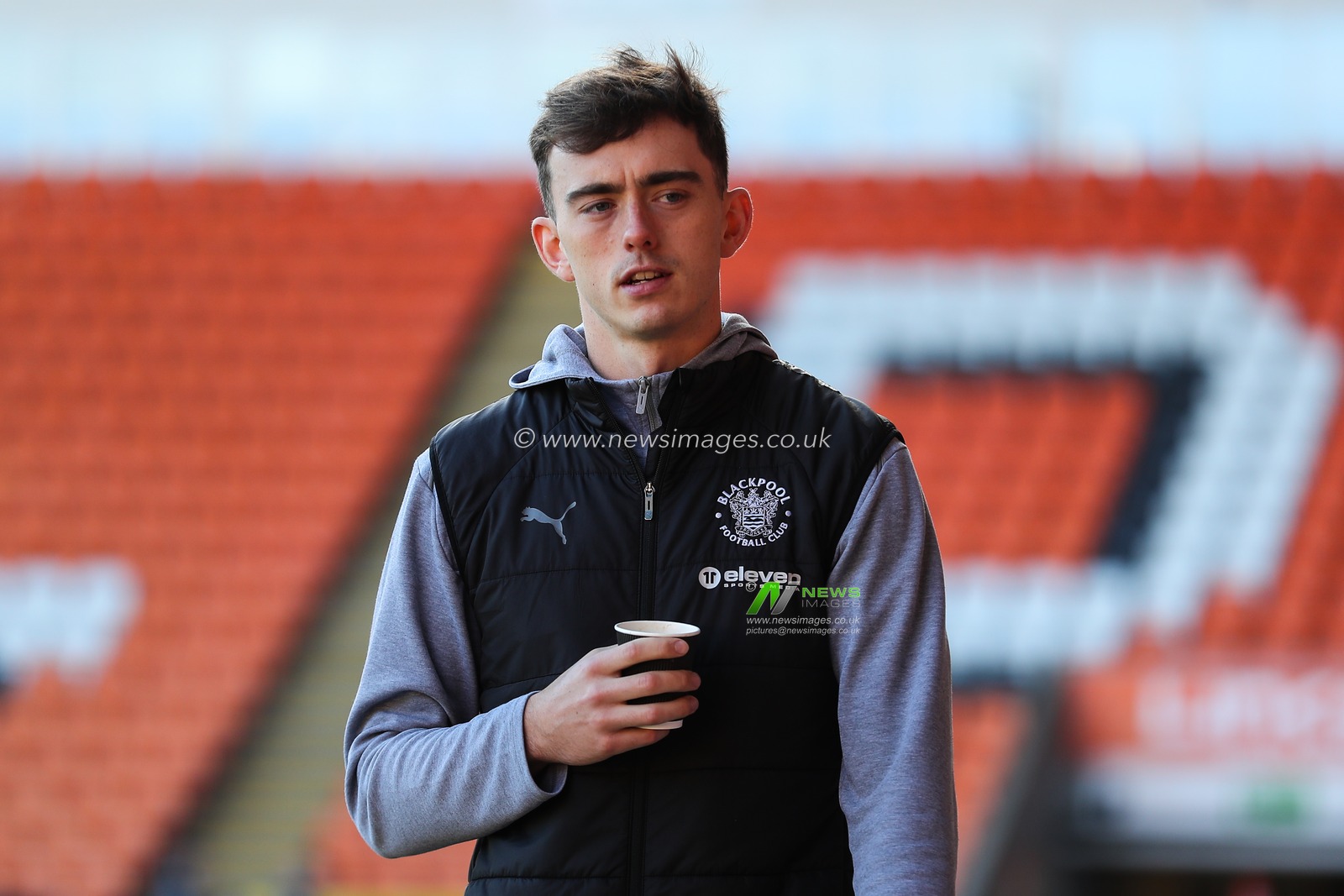 Harry Tyrer of Blackpool arrives ahead of the Sky Bet League 1 match Blackpool vs Crawley Town at Bloomfield Road, Blackpool, United Kingdom, 22nd February 2025

(Photo by Gareth Evans/News Images)