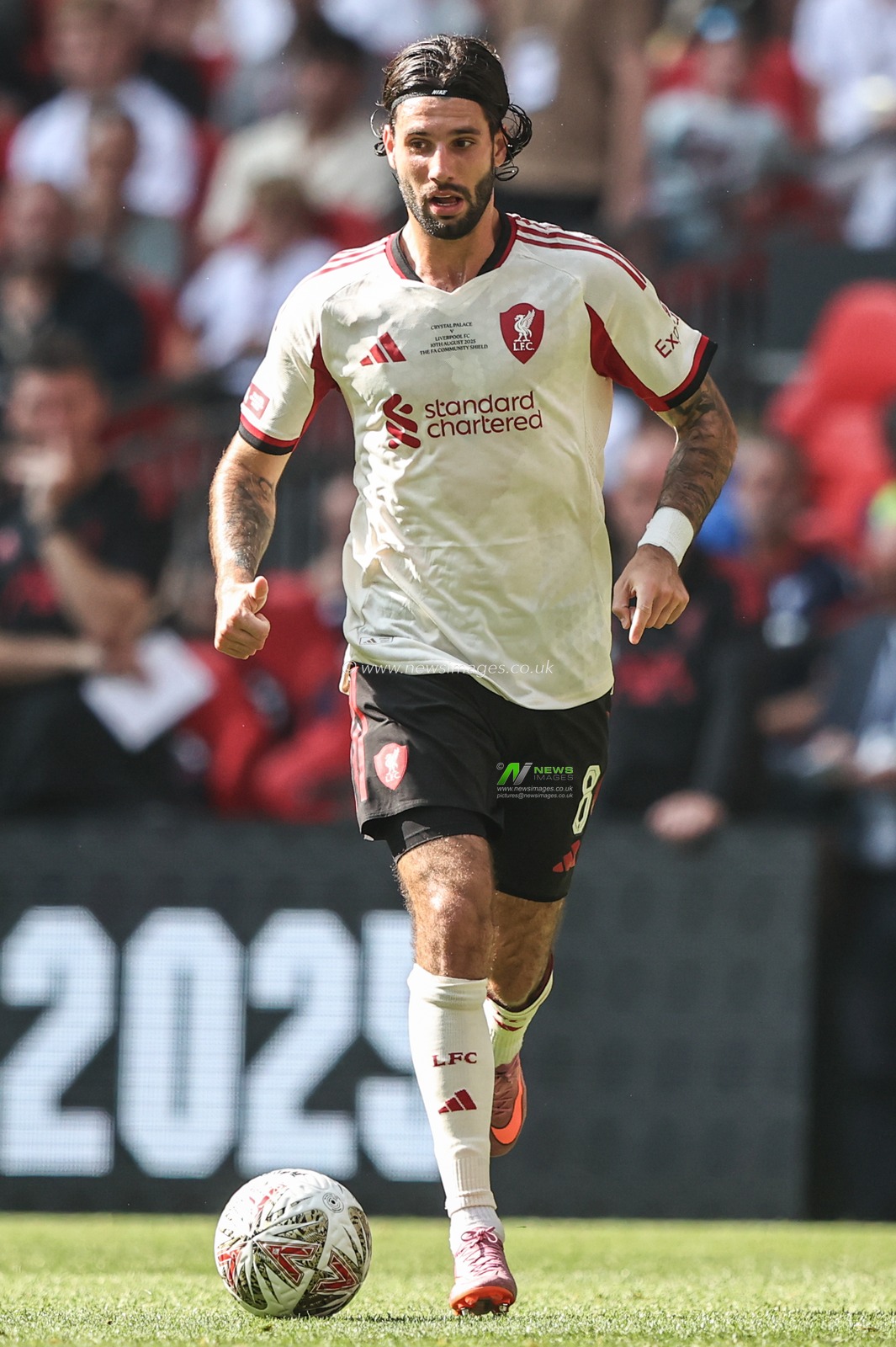 Dominik Szoboszlai of Liverpool during the The FA Community Shield match Crystal Palace vs Liverpool at Wembley Stadium, London, United Kingdom, 10th August 2025

(Photo by Alfie Cosgrove/News Images)