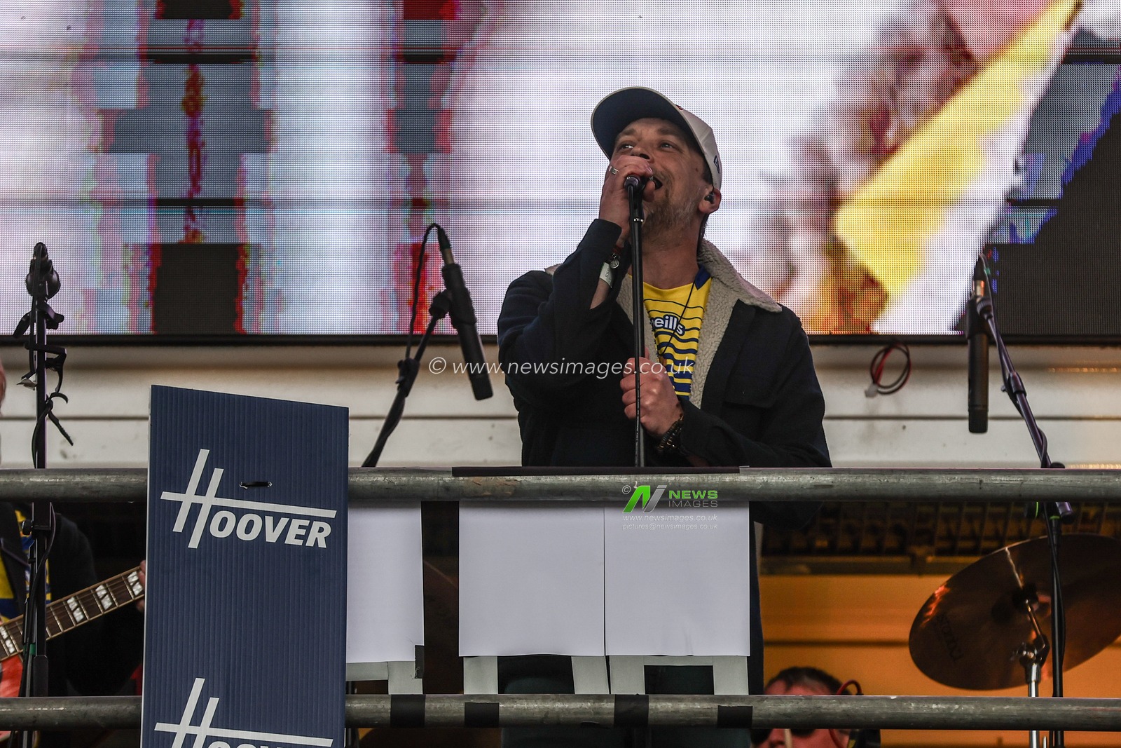 The Pre-match band during the Betfred Super League Round 12 match Warrington Wolves vs Hull KR at Halliwell Jones Stadium, Warrington, United Kingdom, 23rd May 2025

(Photo by Alfie Cosgrove/News Images)