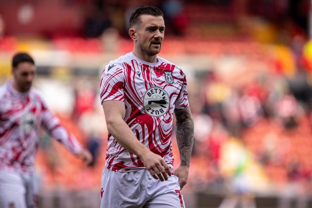 Wrexham's Jack Marriott warms up during the Sky Bet League 1 match Wrexham vs Stockport County at SToK Cae Ras, Wrexham, United Kingdom, 22nd March 2025

(Photo by Nik Mesney/News Images)