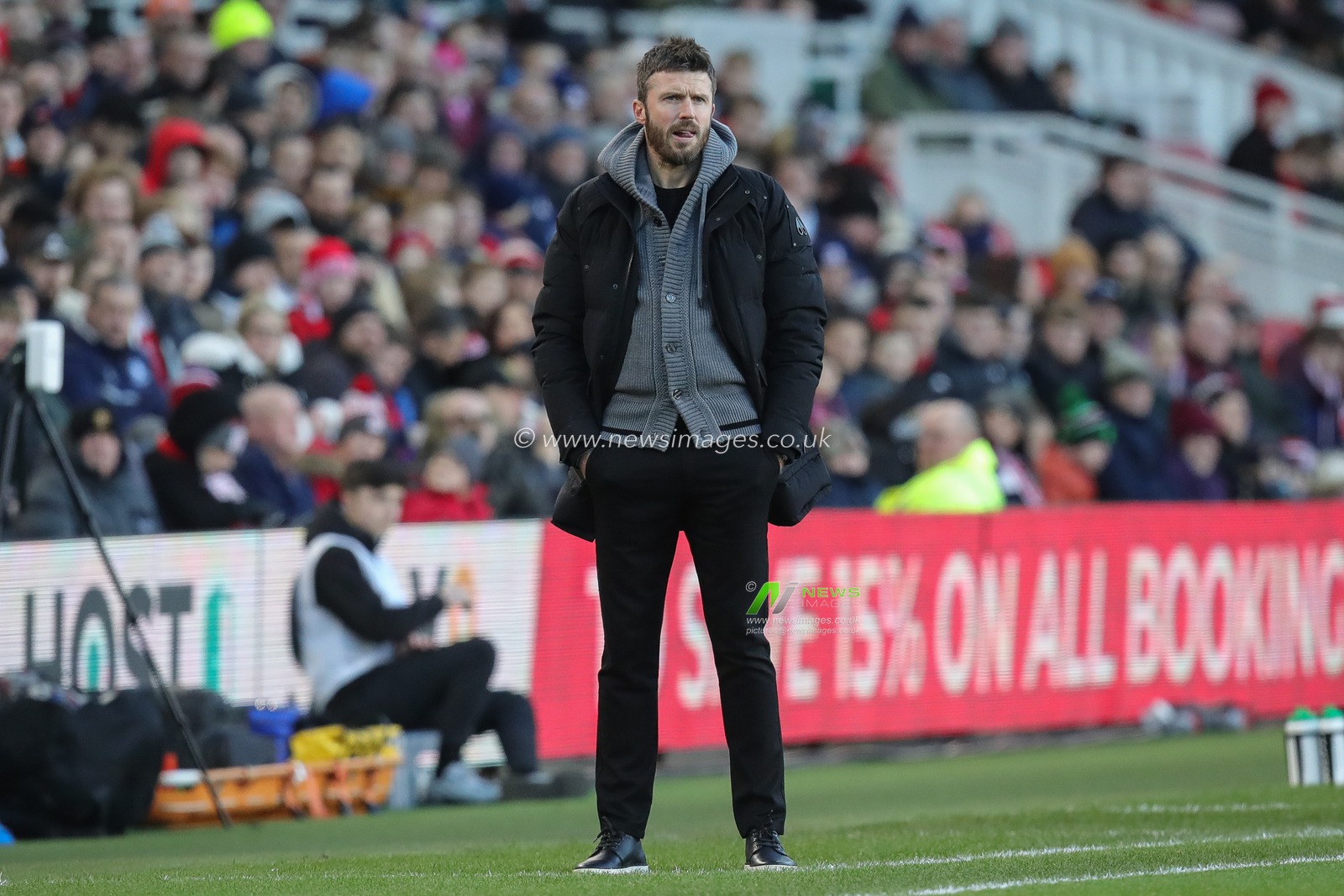 Michael Carrick manager of Middlesbrough during the Sky Bet Championship match Middlesbrough vs Millwall at Riverside Stadium, Middlesbrough, United Kingdom, 14th January 2023

(Photo by James Heaton/News Images)