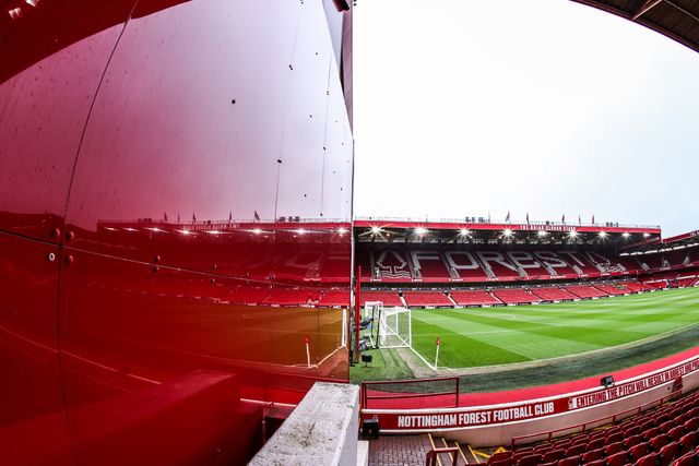 A general view of City Ground ahead of the Premier League match Nottingham Forest vs Crystal Palace at City Ground, Nottingham, United Kingdom, 1st February 2026

(Photo by Alfie Cosgrove/News Images)