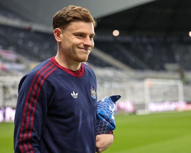 Harvey Barnes of Newcastle Untied arrives during the Emirates FA Cup 5th Round  match Newcastle Untied vs Manchester City at St. James's Park, Newcastle, United Kingdom on 07 March 2026

(Photo by Mark Cosgrove/News Images)