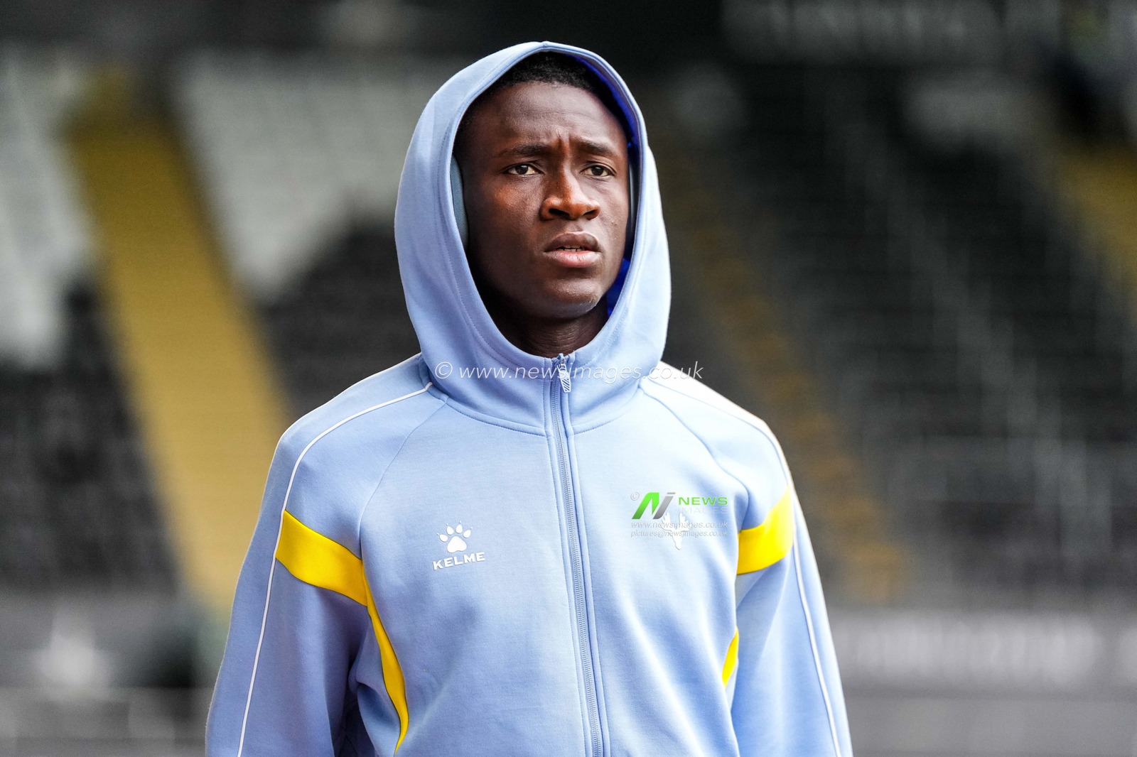 Mamadou Doumbia of Watford arrives at the Swansea.com Stadium ahead of  the Sky Bet Championship match Swansea City vs Watford at Swansea.com Stadium, Swansea, United Kingdom on 01 September 2026

(Photo by Andrew Lewis/News Images)