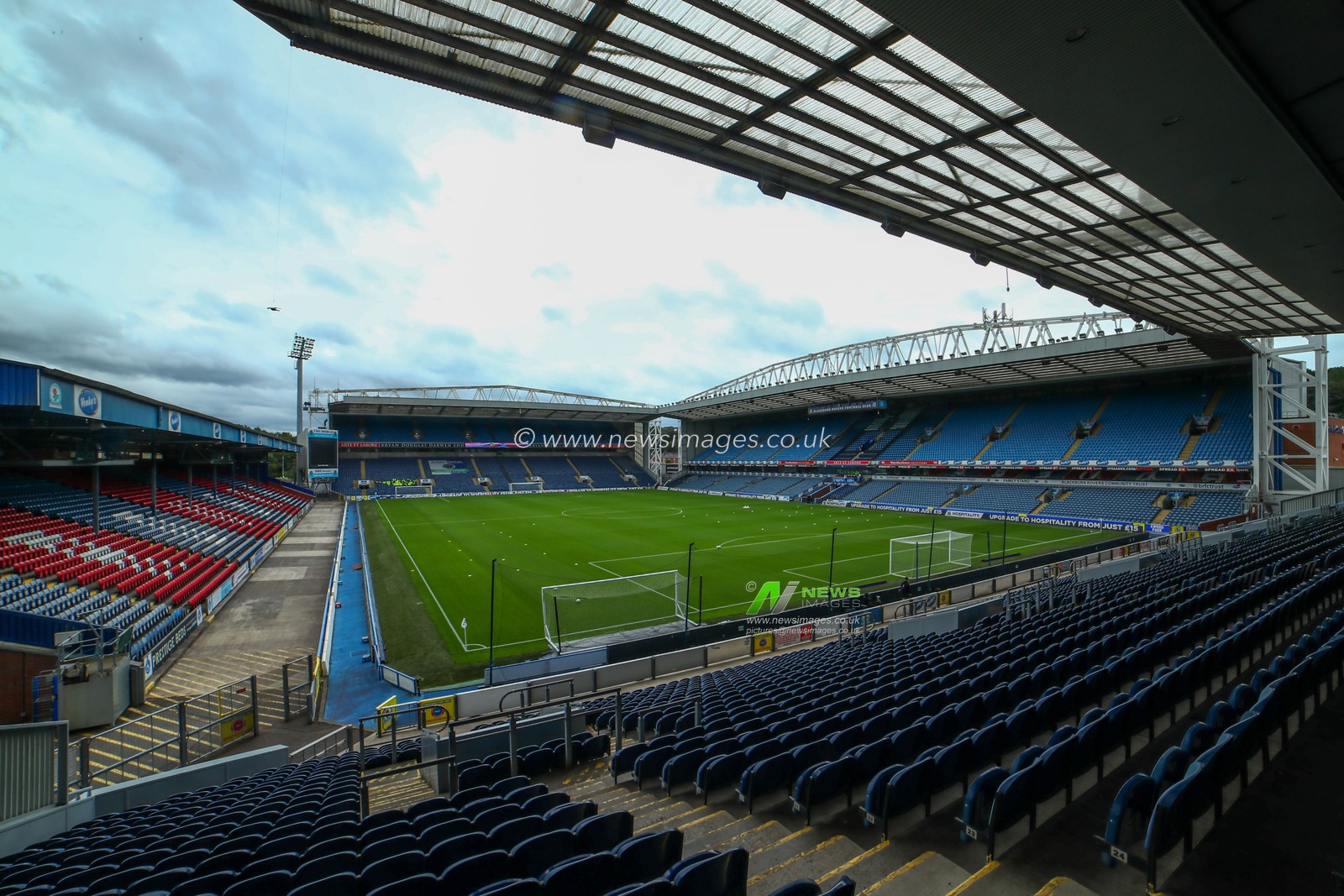 A general view of Ewood Park ahead of the Sky Bet Championship match Blackburn Rovers vs Norwich City at Ewood Park, Blackburn, United Kingdom, 30th August 2025

(Photo by Jorge Horsted/News Images)