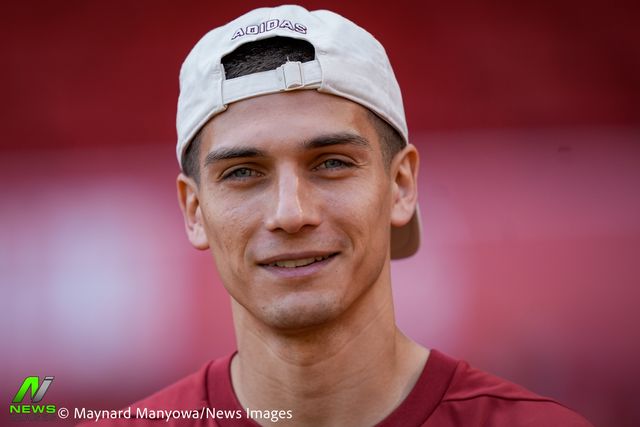 Nicolas Dominguez of Nottingham Forest arrives at the stadium prior to kick off during the Premier League match Nottingham Forest vs Burnley at City Ground, Nottingham, United Kingdom on 19 April 2026

(Photo by Maynard Manyowa/News Images)