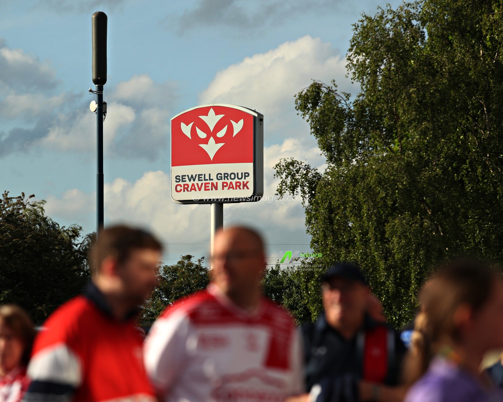 Signage outside Sewell Group Craven Park before the Betfred Super League Round 13 match Hull KR vs St Helens at Sewell Group Craven Park, Kingston upon Hull, United Kingdom, 30th May 2025

(Photo by Sam Eaden/News Images)