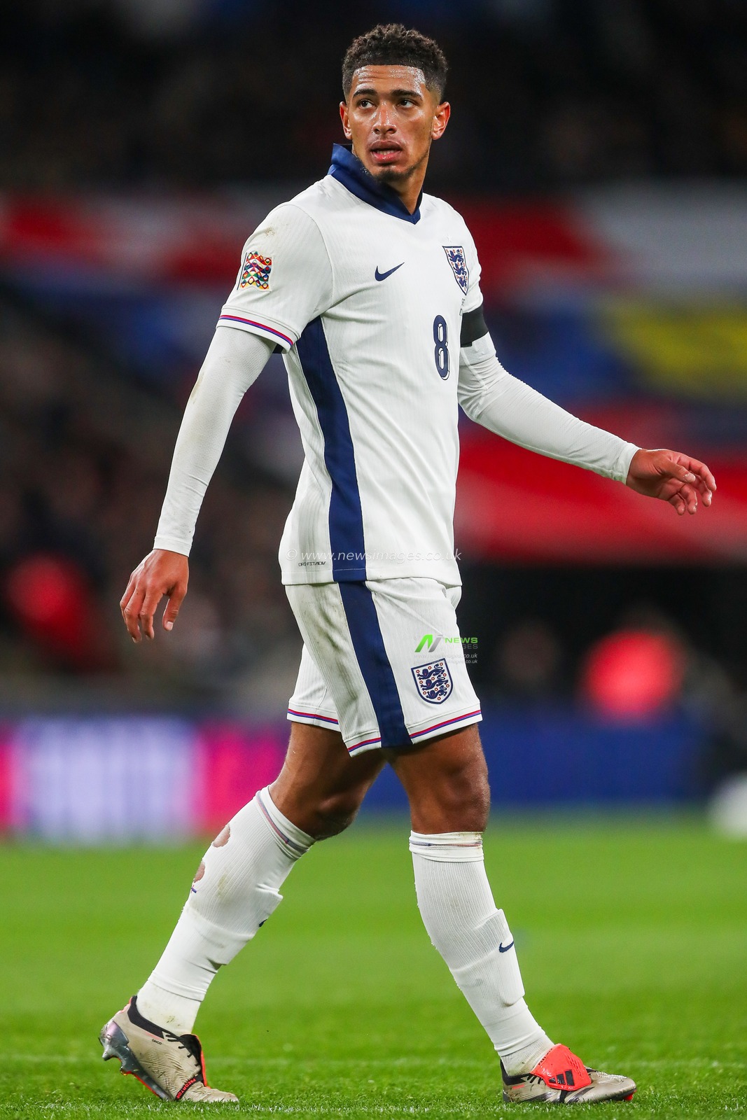 Jude Bellingham of England looks on during the UEFA Nations League - League B - Group B2 - match England vs Greece at Wembley Stadium, London, United Kingdom, 10th October 2024

(Photo by Gareth Evans/News Images)