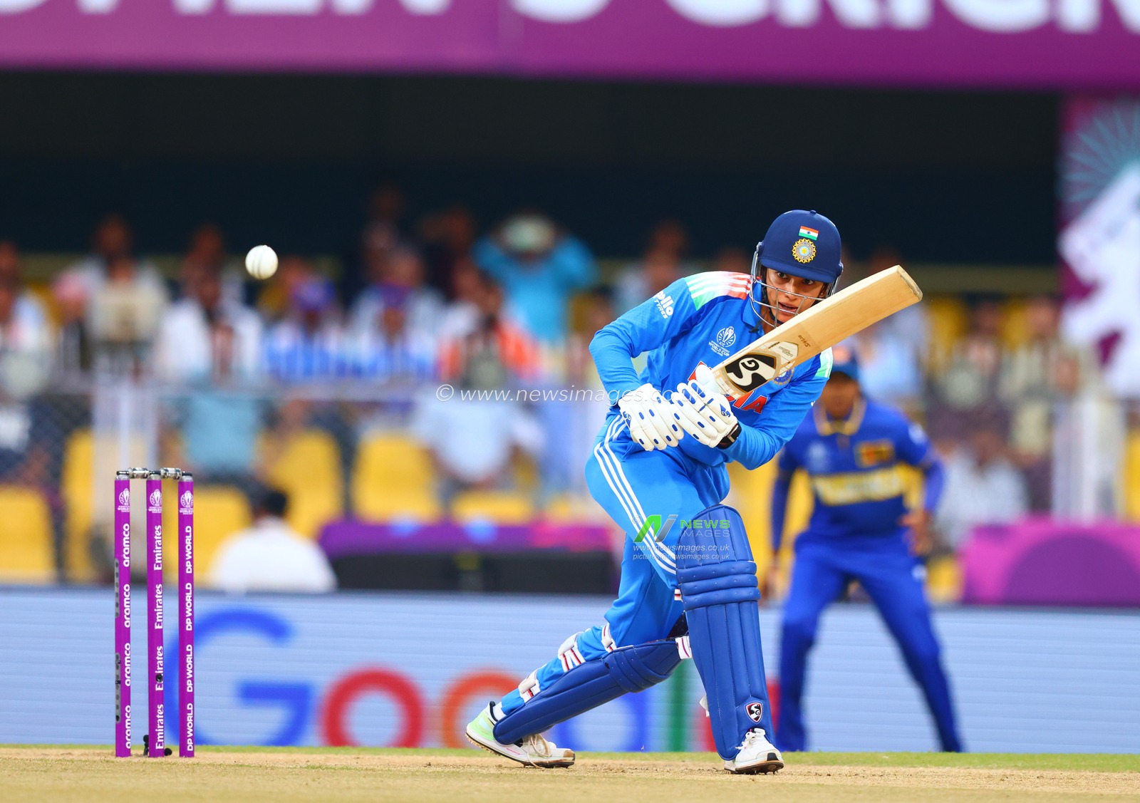 Smriti Mandhana of India in action during the ICC Women's World Cup India Women v Sri Lanka Women at ACA Barsapara Cricket Stadium, Guwahati, India, 30th September 2025

(Photo by Shubhajit Roy Karmakar/News Images)