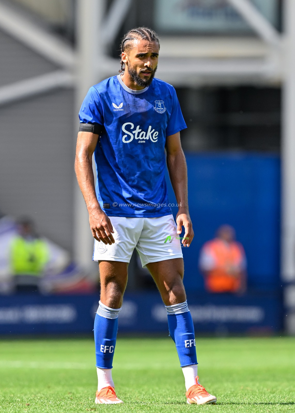 Dominic Calvert-Lewin of Everton during the Pre-season friendly match Preston North End vs Everton at Deepdale, Preston, United Kingdom, 3rd August 2024

(Photo by Cody Froggatt/News Images)