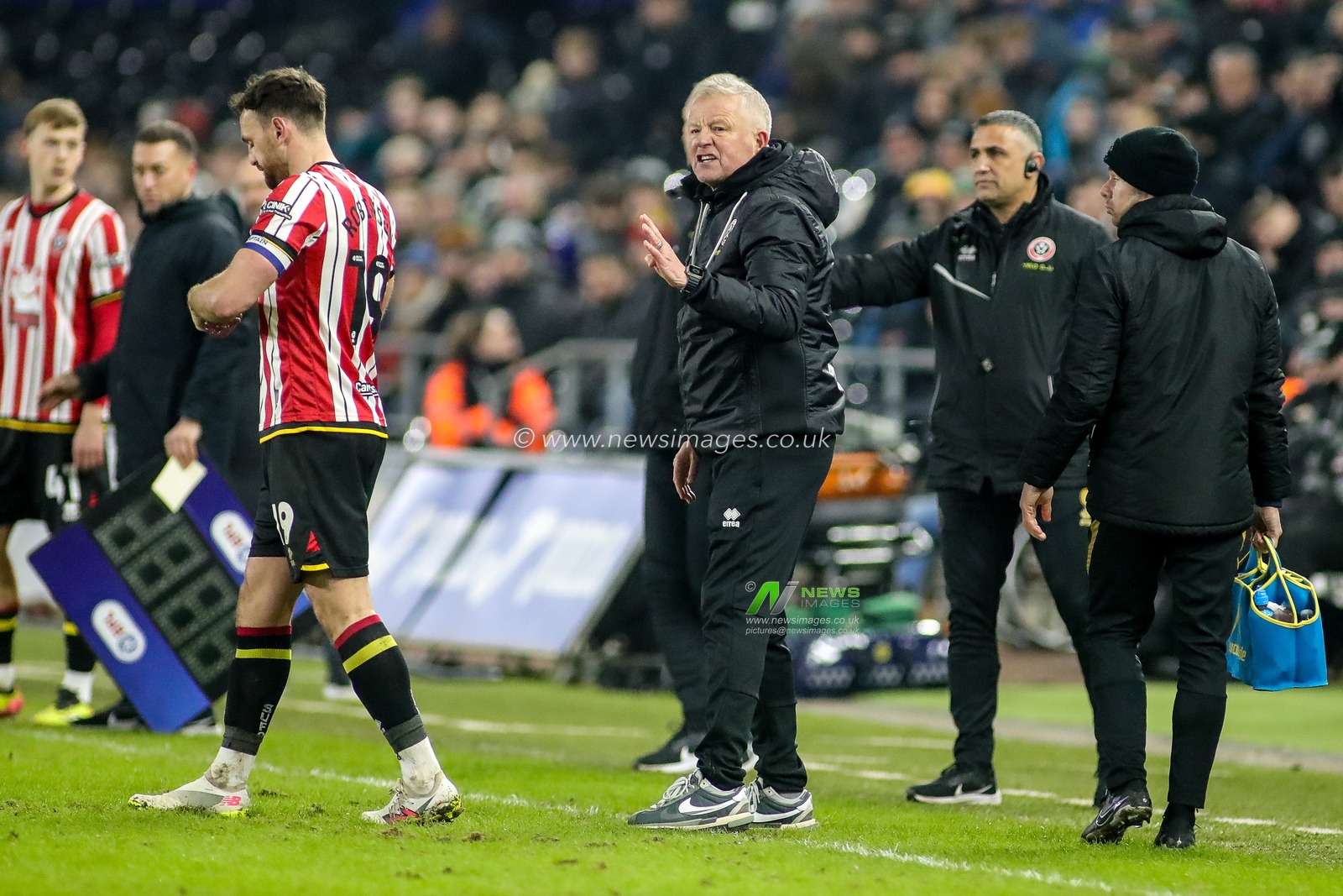 Sheffield United Manager Chris Wilder during the Sky Bet Championship match Swansea City vs Sheffield United at Swansea.com Stadium, Swansea, United Kingdom, 21st January 2025

(Photo by Andrew Lewis/News Images)