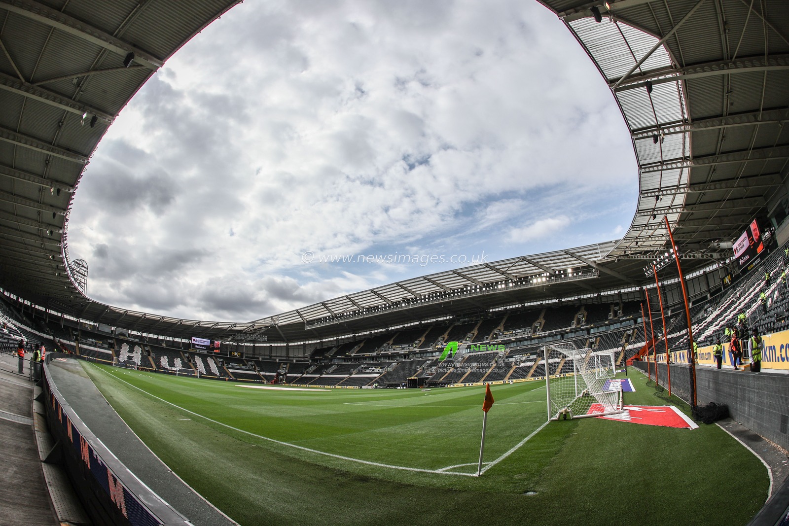 A general view of MKM Stadium ahead of the Sky Bet Championship match Hull City vs Blackburn Rovers at MKM Stadium, Hull, United Kingdom, 23rd August 2025

(Photo by Alfie Cosgrove/News Images)